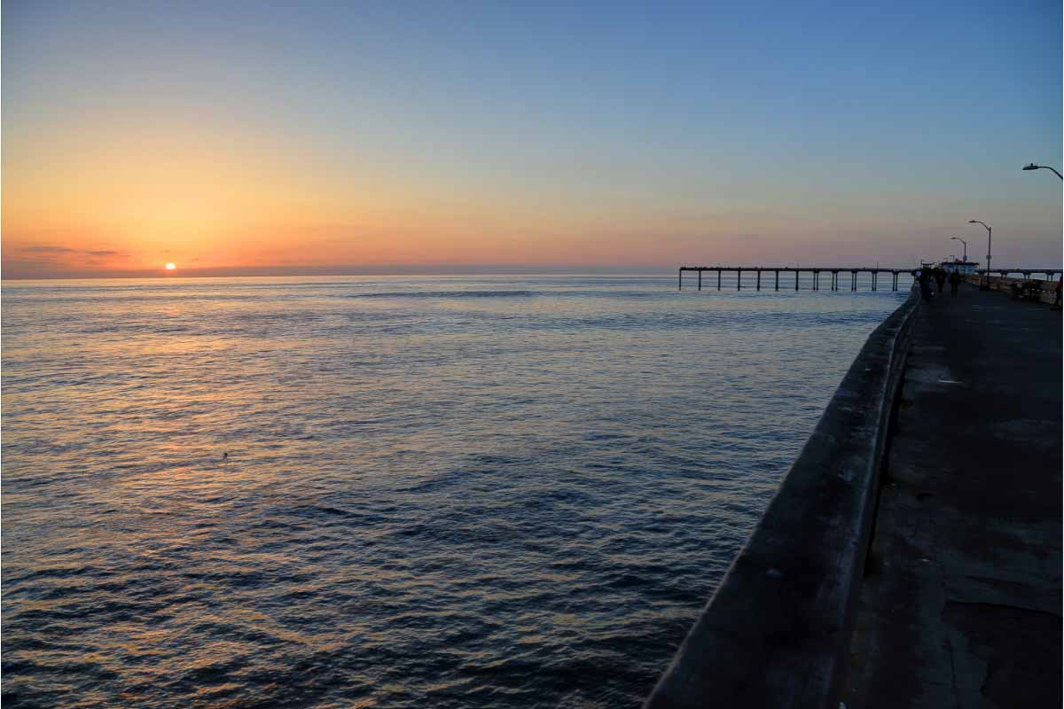 19 Best Places to see San Diego Sunsets (2022) You'll Love 5 sunset from ocean beach san diego