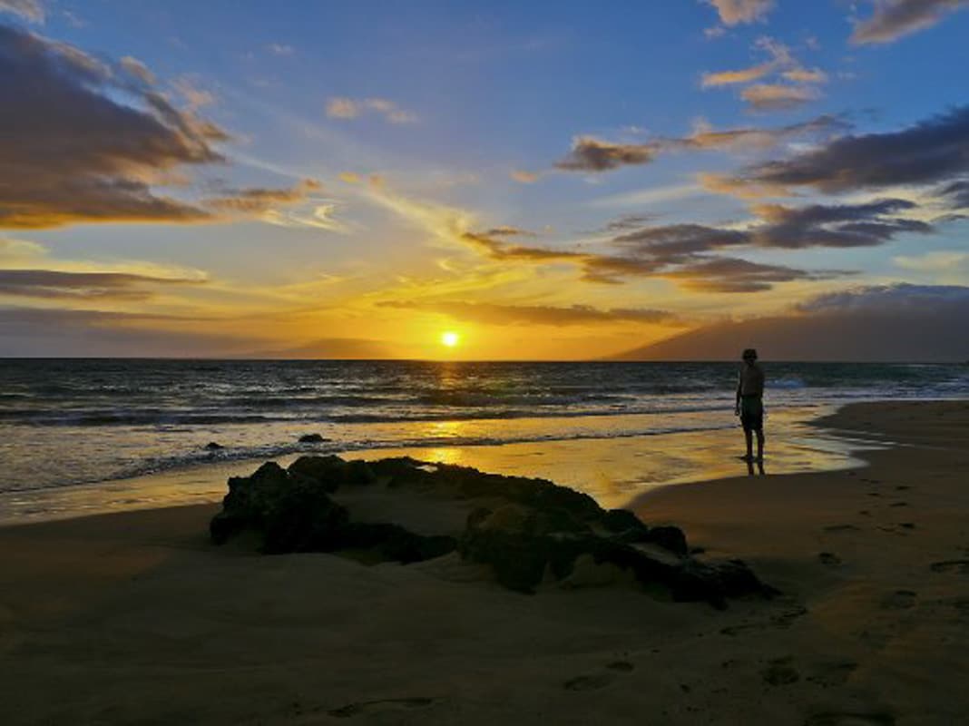 Keawakapu Beach sunset