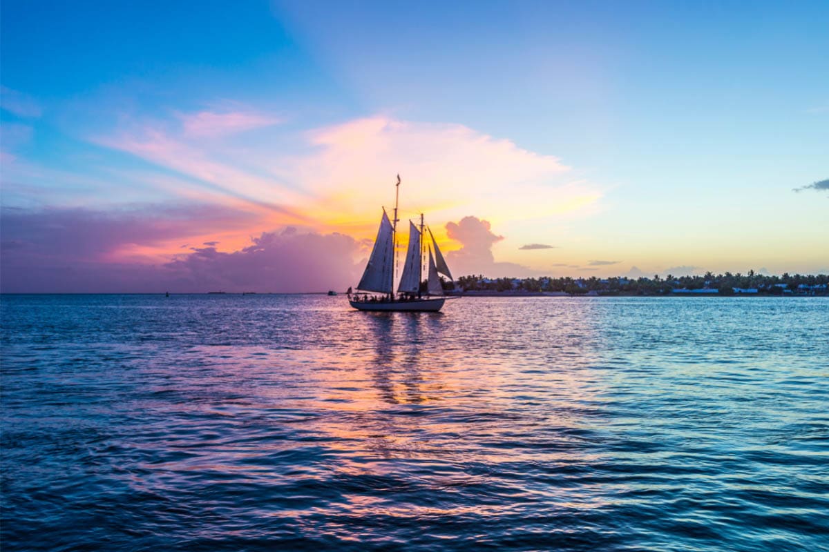 best sunset tour key west