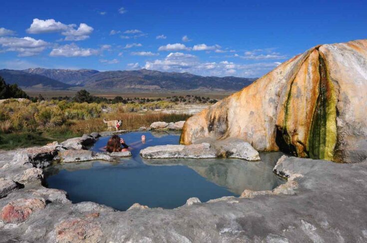 travertine hot springs