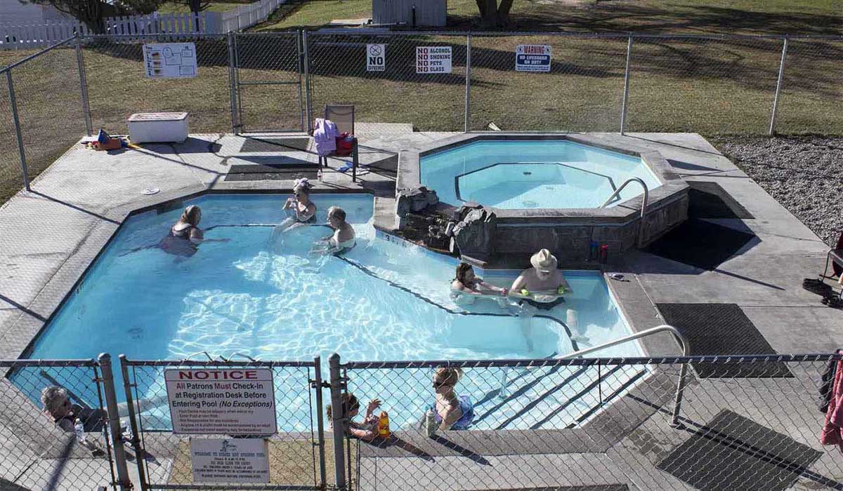 29 Best Hot Springs in Montana You'll Love 27 Symes Hot Springs Hotel and Mineral Baths – Hot Springs, Montana