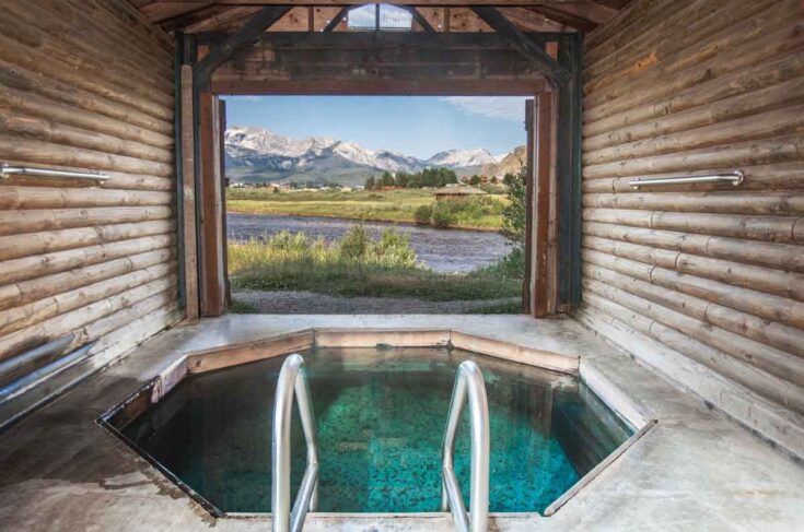 mountain village resort hot spring