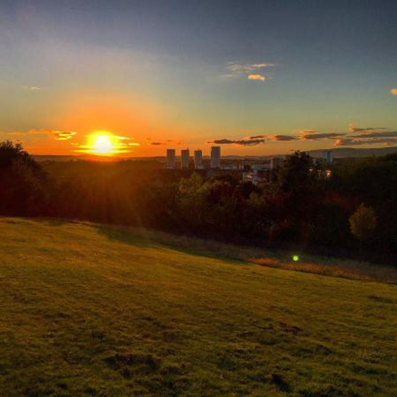 11 Best Spots to See the Sunset in Glasgow (2022) 5 sunset-at-ruchill