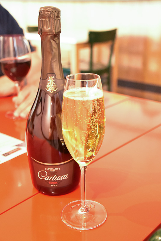 15 Fantastic Vineyards in Portugal (2022) You'll Love 23 cartuxa sparkling wine and glass