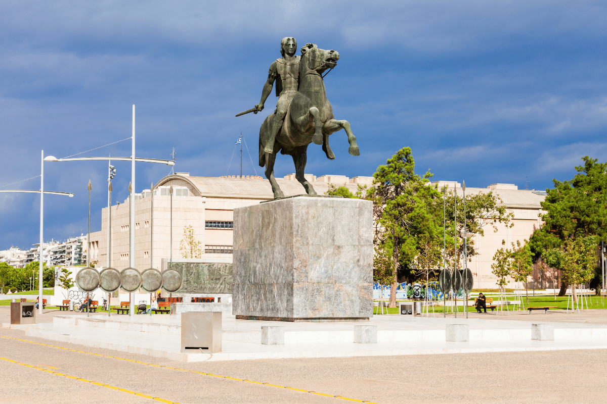 alexander the great monument