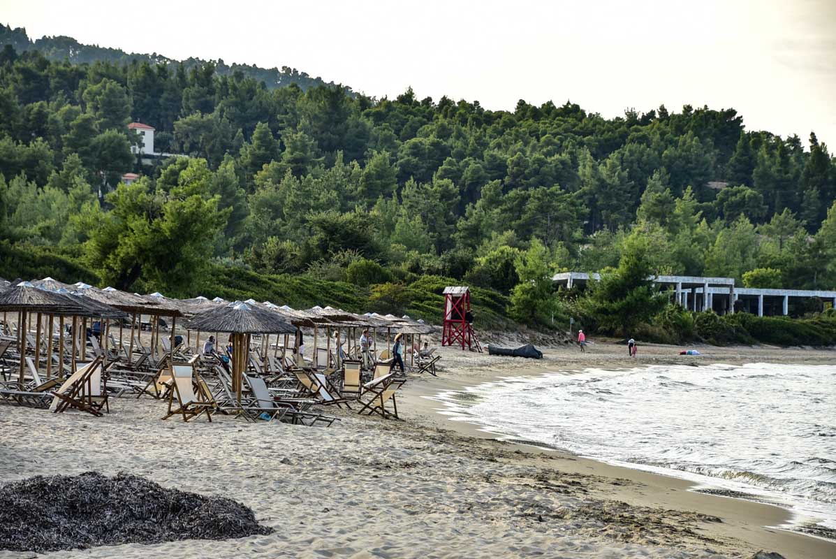 Hroussos beach