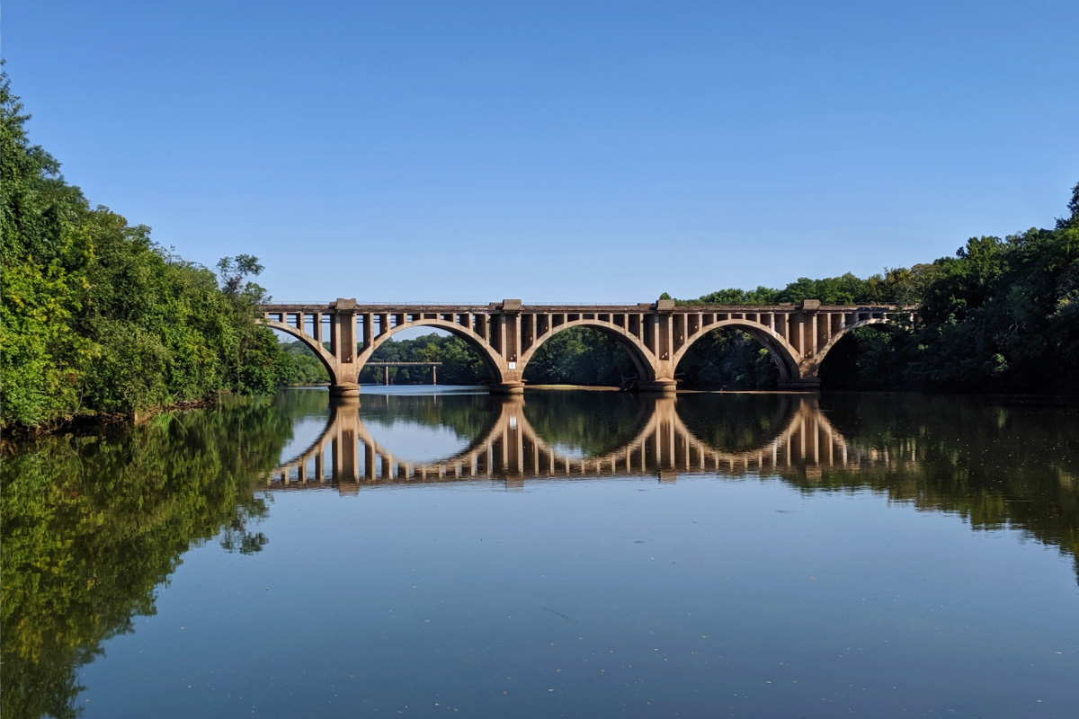 RF&P Railroad Bridge in Fredericksburg, Va