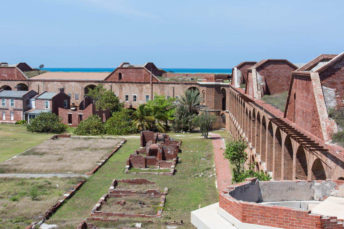 12 Castles in Florida (2022) You Need to See for Yourself 3 Fort Jefferson, Key West
