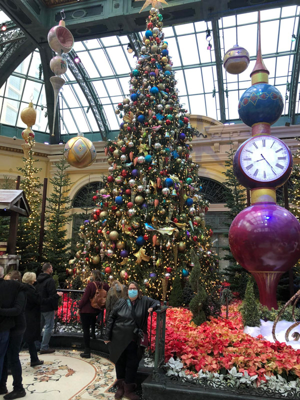 The Bellagio at Christmas