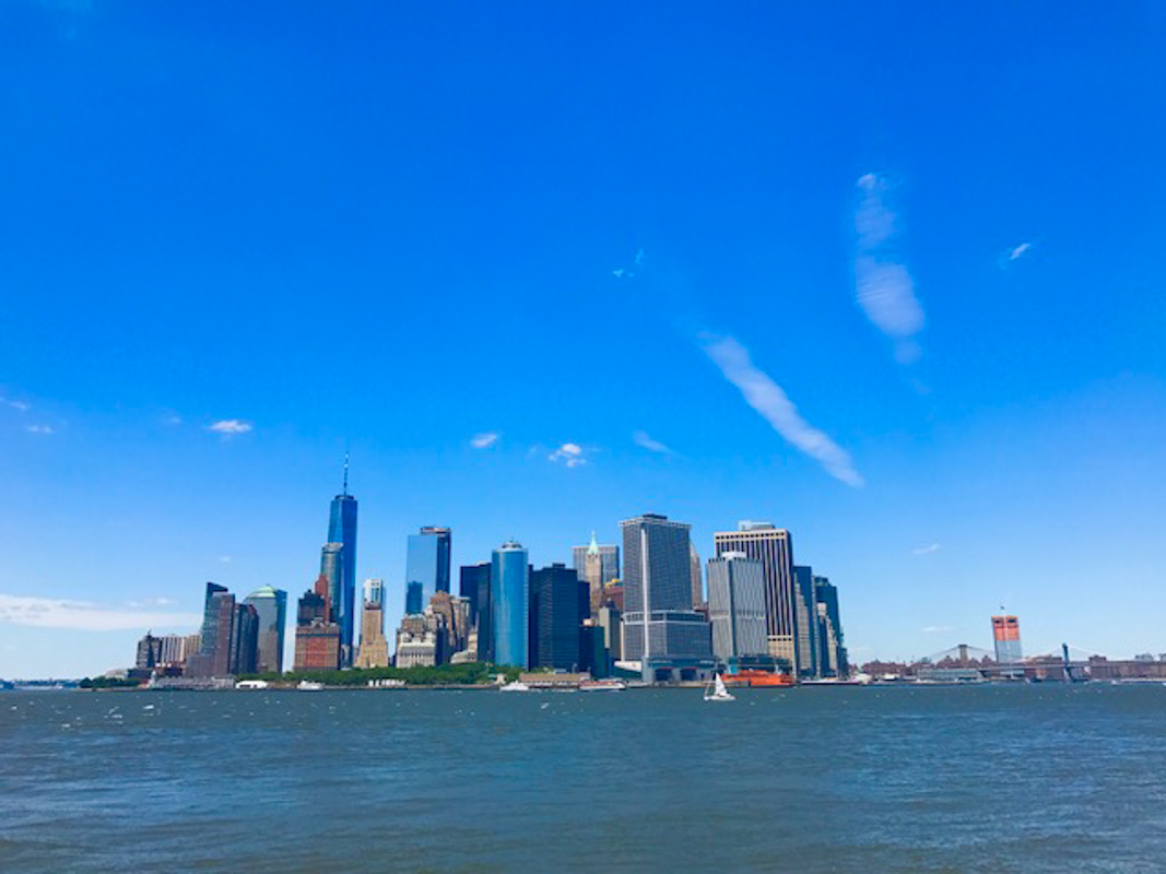 view from governor's island