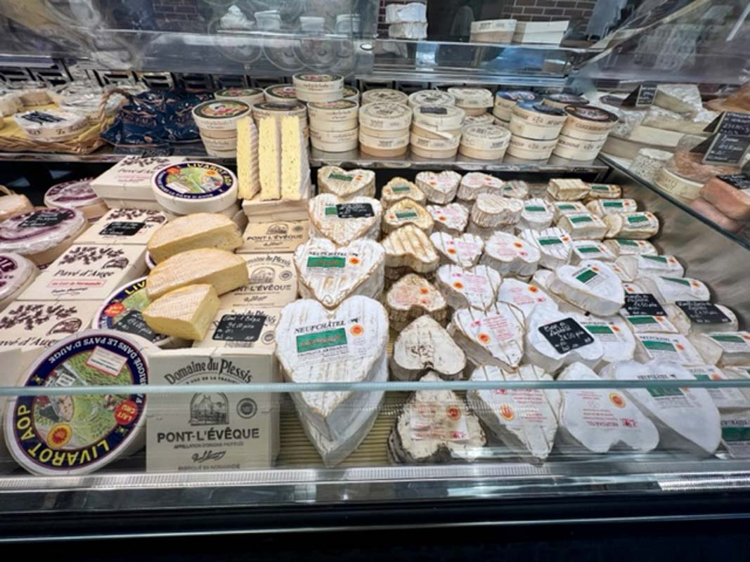 Rouen cheeses