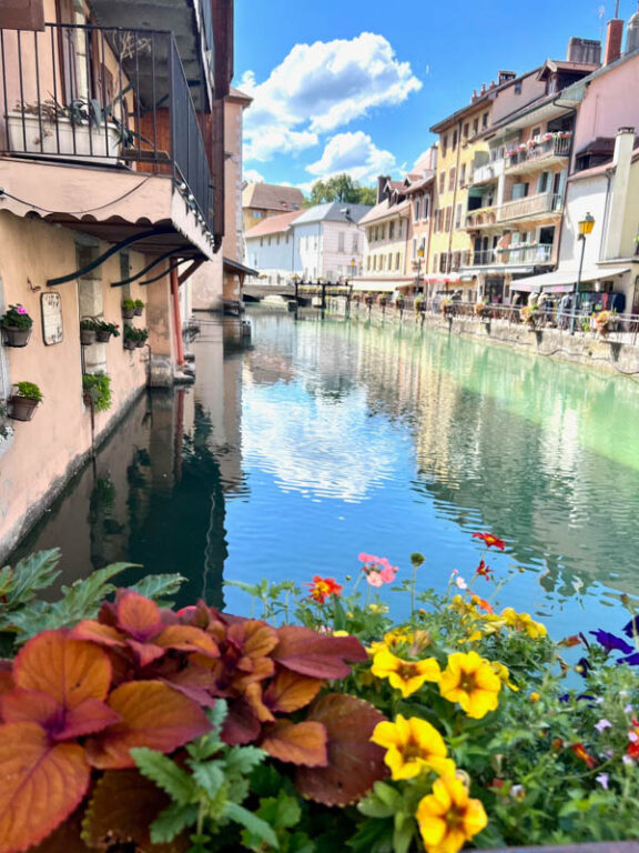 Aimant Frigo Souvenir - Lac D'Annecy France - Décoration Magnétique Pour Voyage - Cadeau Touristique 7x6 Cm