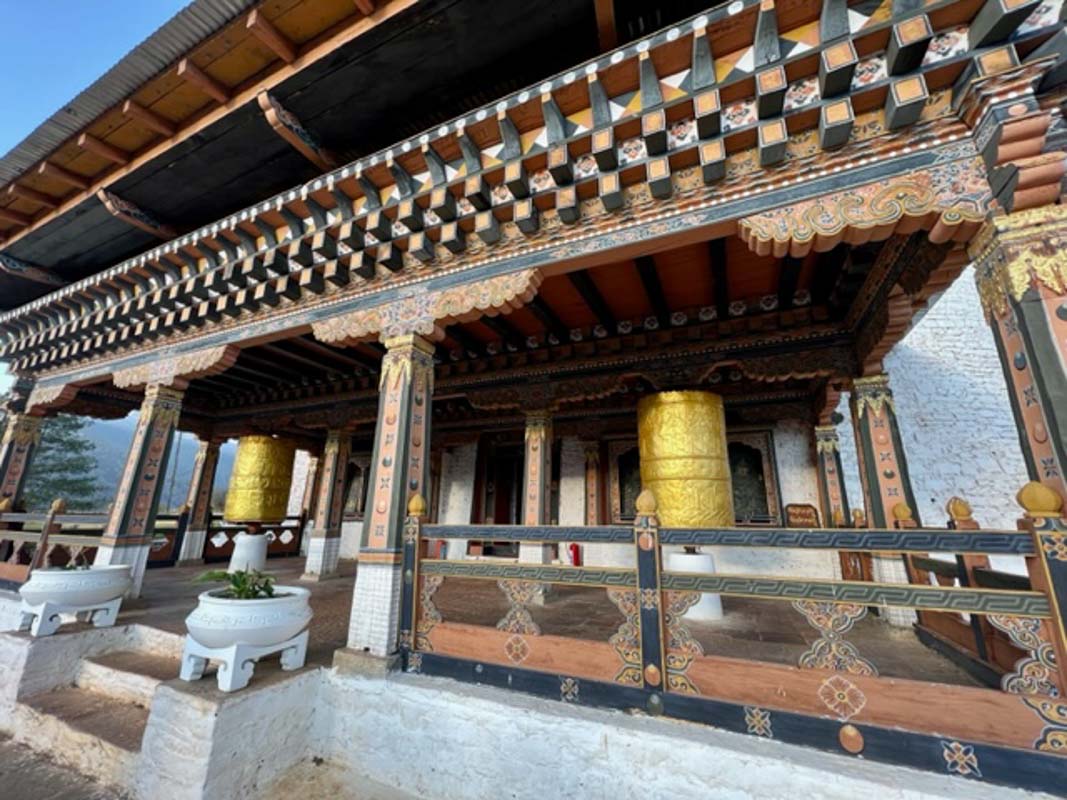 National Museum of Bhutan prayer wheels