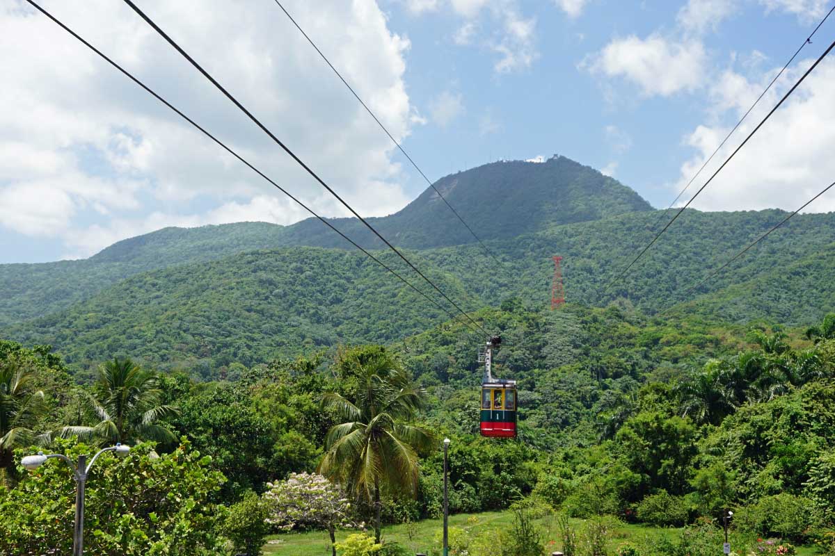 cable car in dominican republic