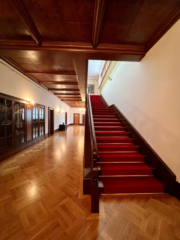 27 Interesting Things to do in South Moravia 30 Villa Stiassni stairs