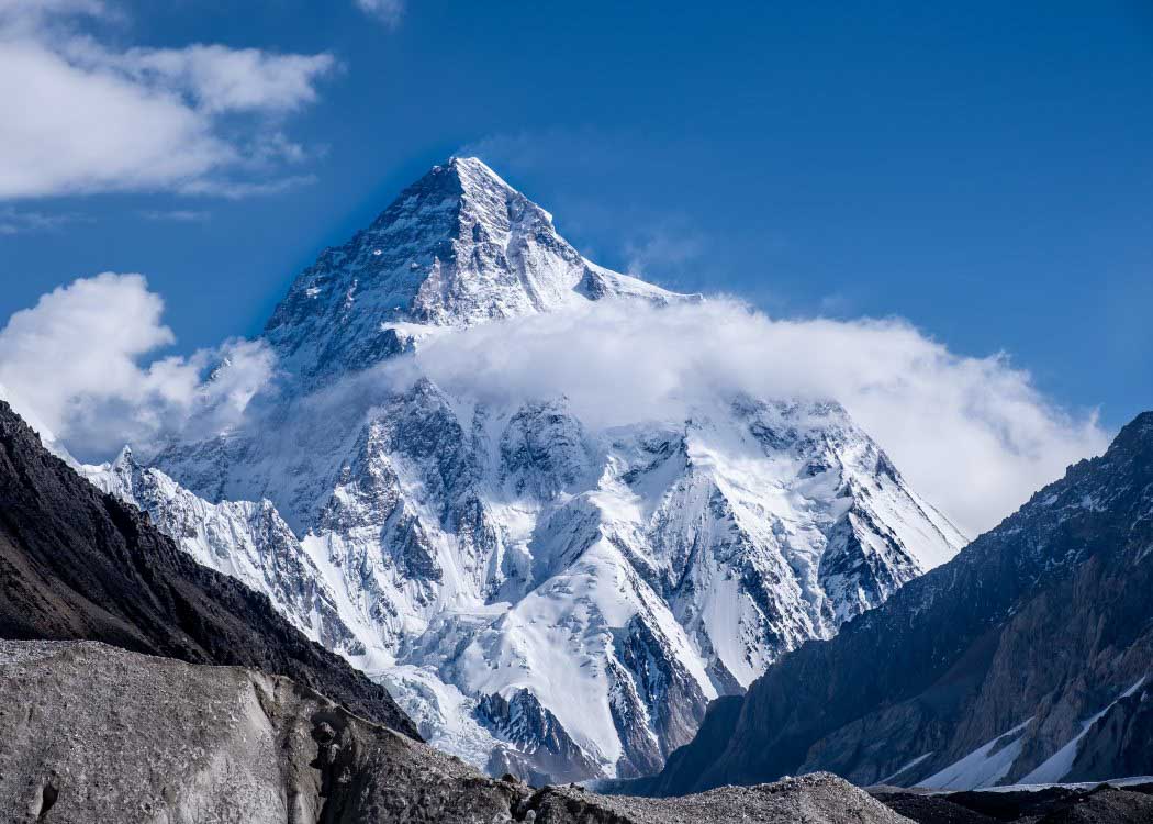 31 Most Dangerous Places in the World (2023) You Need to Know About 16 k2-with-clouds