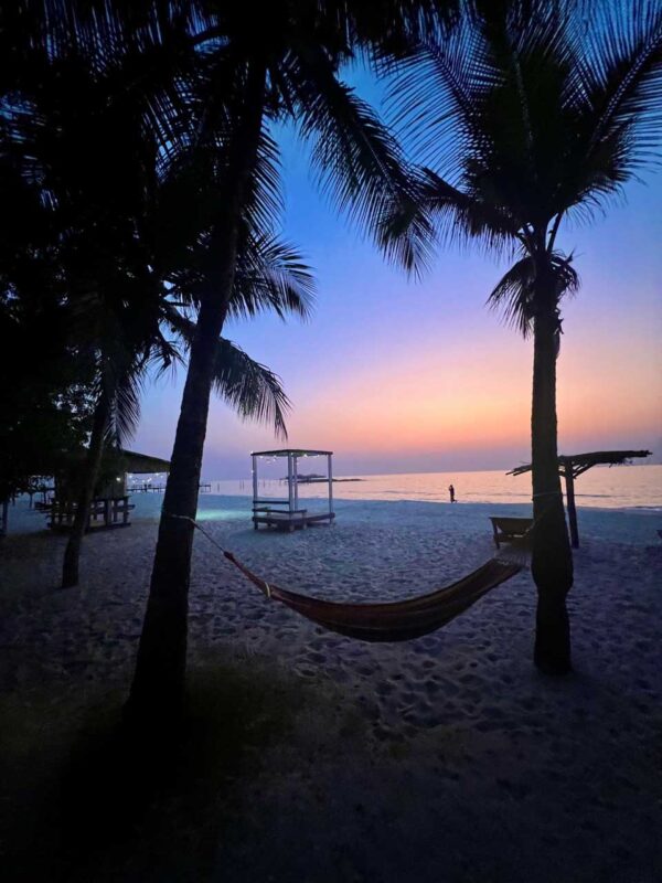 How to Travel to Sierra Leone (2023) 52 tokey beach sunset hammock