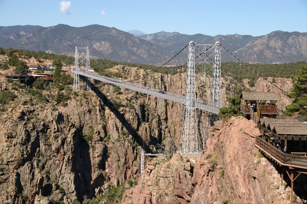 21 Highest Bridges in the United States (2023) 1 Royal Gorge Bridge, Colorado
