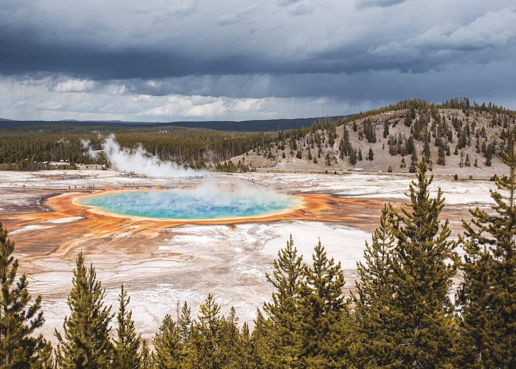 yellowstone-national-park most visited places in the united states